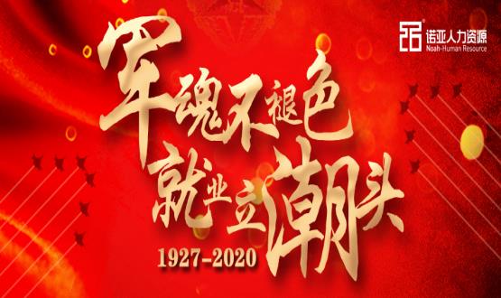 軍魂不褪色，就業(yè)立潮頭！熱烈慶祝中國(guó)人民解放軍建軍93周年！