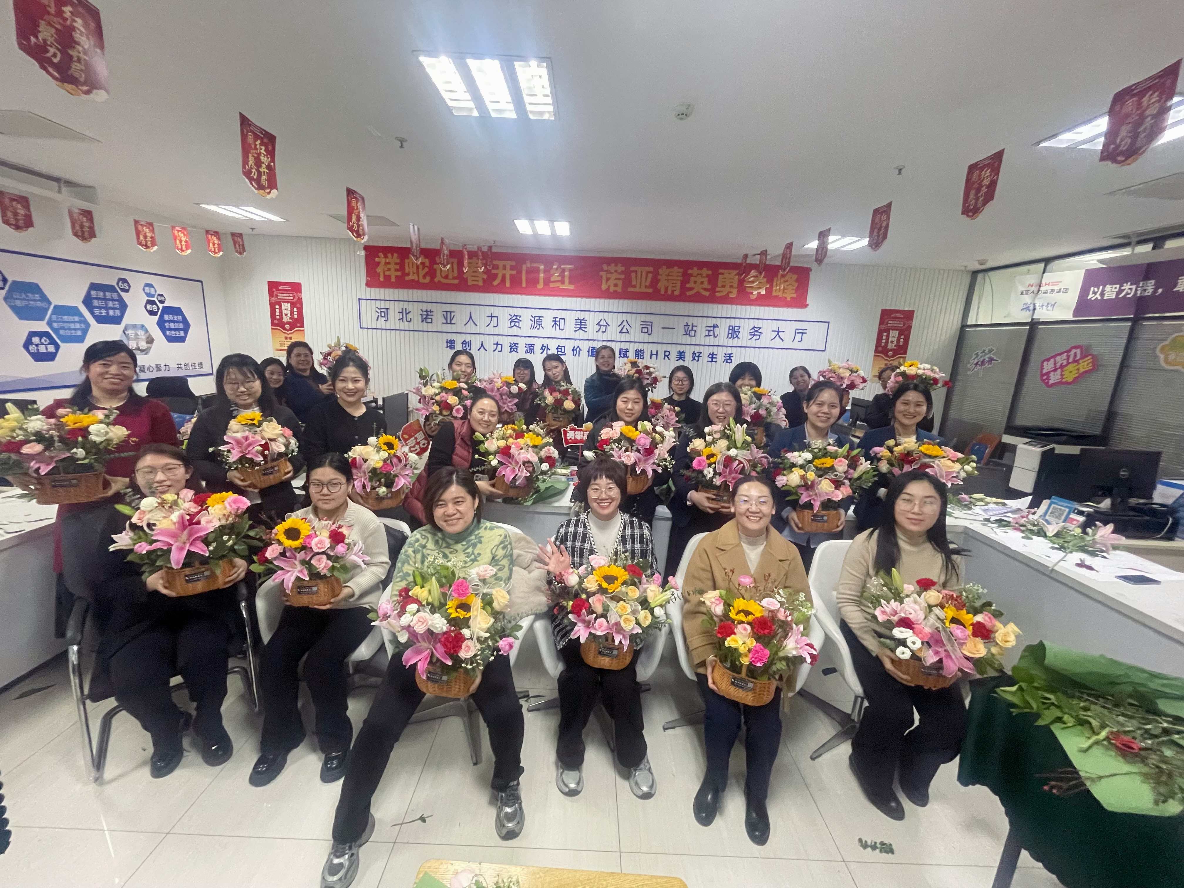 婦女節(jié)插花活動，綻放女性芳華
